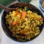 Bowl of 'Nasi Goreng' rice