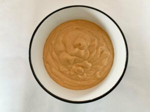 Bowl of spicy peanut sauce