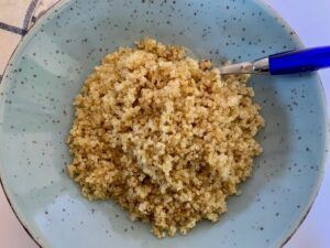 Bowl of quinoa