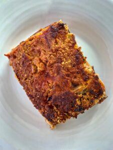 Vegan eggplant parmesan