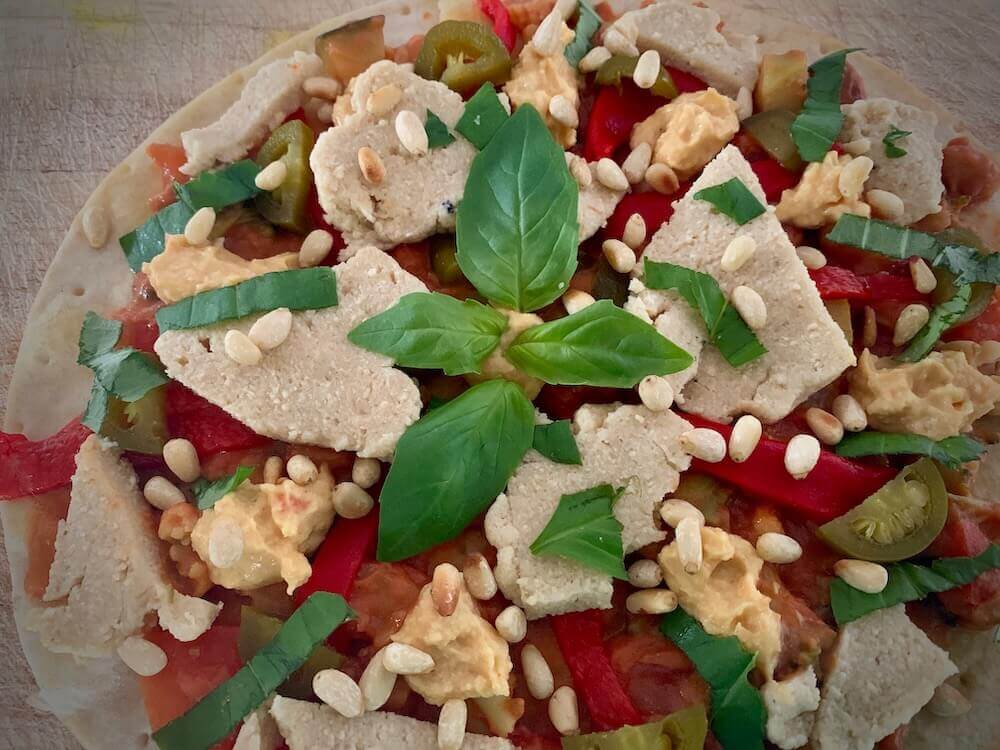 Vegan pizza