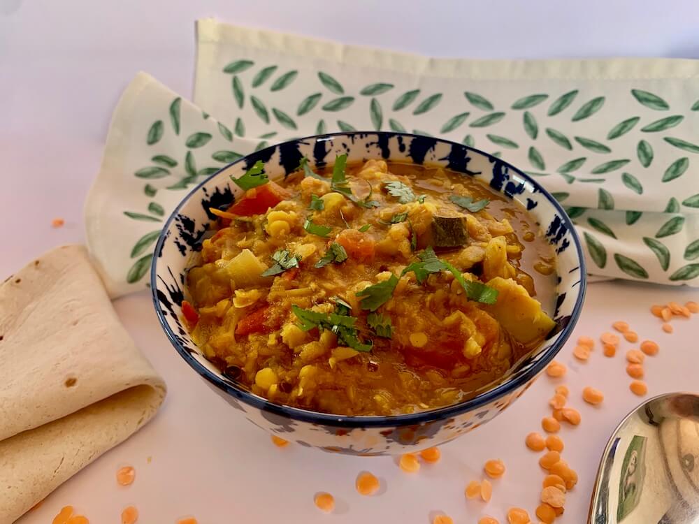 Bowl of Tarka Dhal