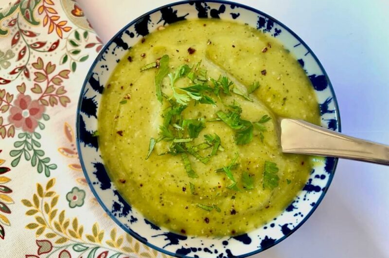 Spanish Zucchini Soup Recipe - Crema de Calabacín