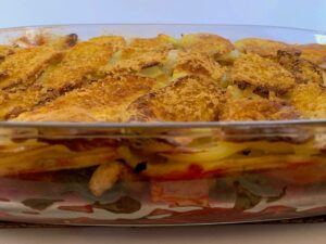 Potato zucchini casserole
