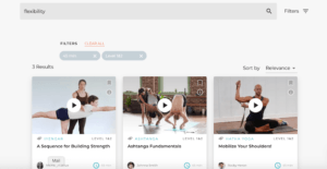 Yoga International Filters