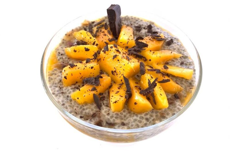 Chia Seed Pudding With Mango