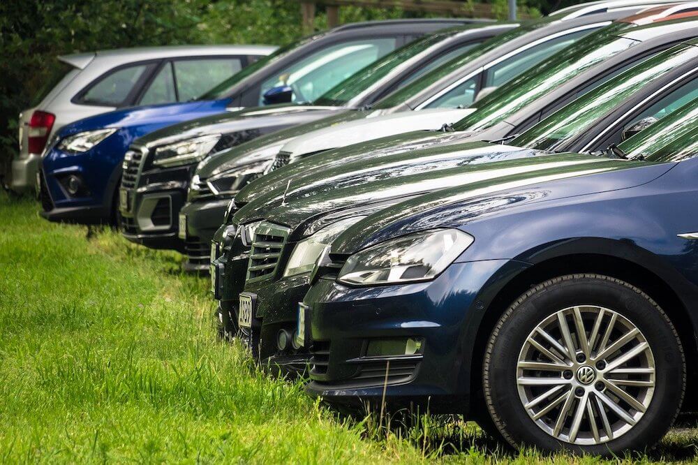 Start to manifest on a daily basis for a car space - picture of a full car park