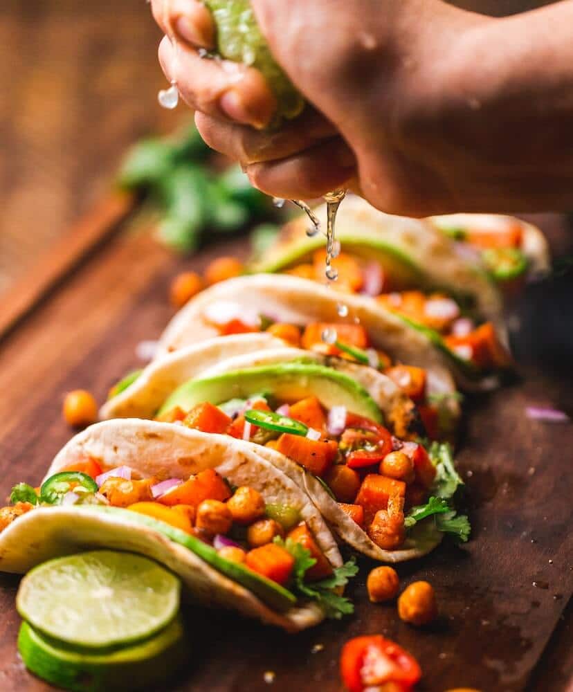 Vegan tacos 