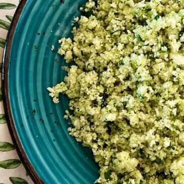 How to make cauliflower rice taste better - cook it without water