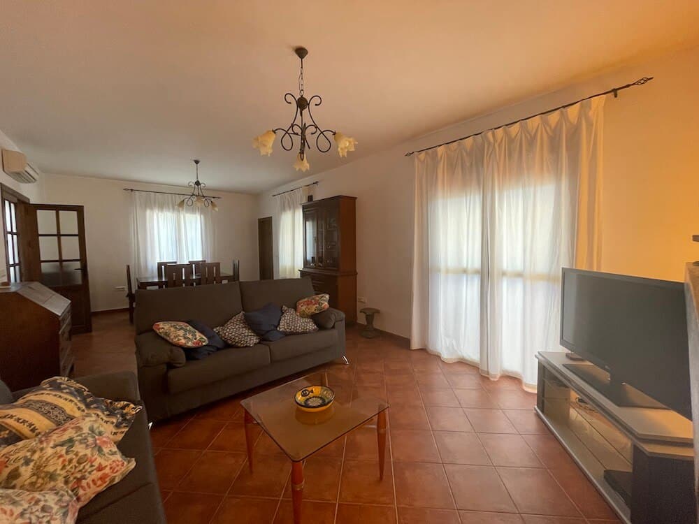 Living room at Villa Castaño