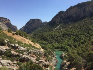 View from Caminito del Rey