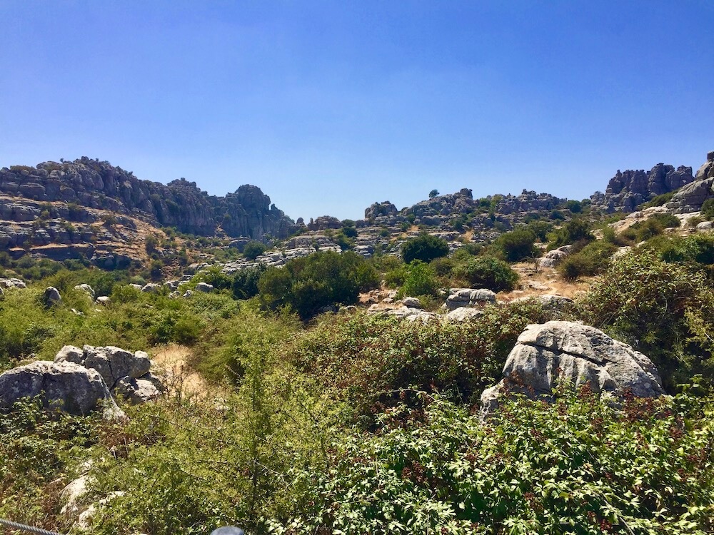 View within El Torcal